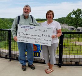 Kayak race donation